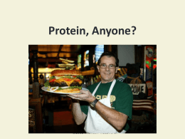 5. Functions of protein