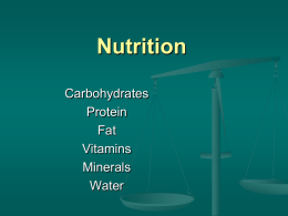 Nutrition - Learn District 196