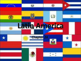 Latin America: Chapter 28