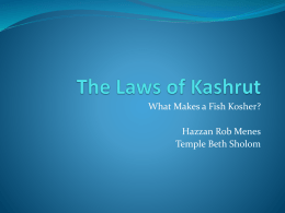 The Laws of Kashrut