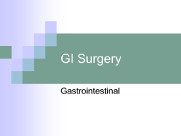 GI Surgery