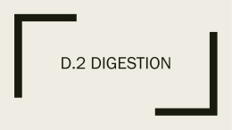D.2 Digestion