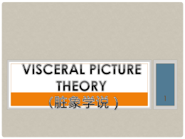 VISCERAL PICTURE THEORY******