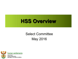 HSS Overview - Amazon Web Services