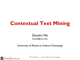 Contextual Text Mining