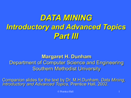 Data Mining - Lyle School of Engineering