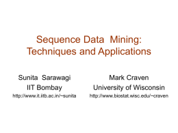 sequence - CSE, IIT Bombay