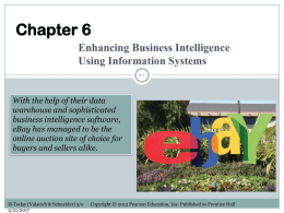 Enhancing Business Intelligence Using