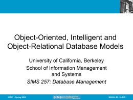 Slides from Lecture 24 - Courses - University of California, Berkeley