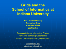 Indiana University School of Informatics