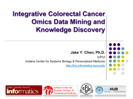 OMICS and Pathway Integration for Knowledge Discovery