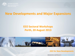 EEO New Developments Government Presentation 2013