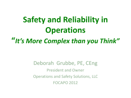 Understanding Process Safety Management