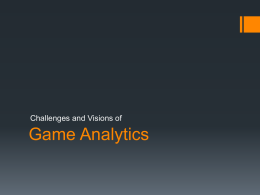Game Analytics Resources v. Anders Drachen