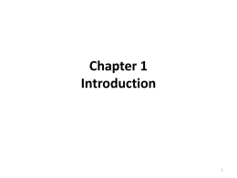 1 Introduction 1