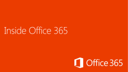 Office 365 for IT Pros