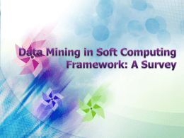 Data Mining in Soft Computing Framework: A Survey
