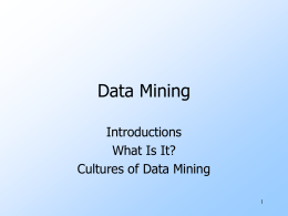 Data Mining - bhecker.com