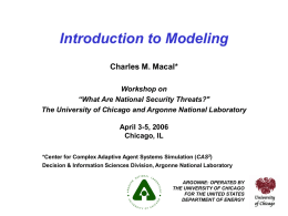 Agent Based Modeling & Simulation: Useful, Usable, and Used