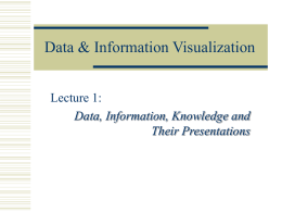 Information Visualization - University of Technology, Sydney