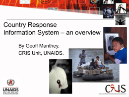 Country response information system : an overview
