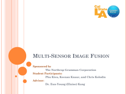 Multi-Sensor Image Fusion