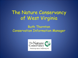 The Nature Conservancy of West Virginia