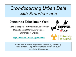 Querying Sensor Data in Smartphone Networks
