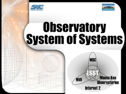 Systems of Systems Observatory