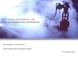 Geothermal Engineering Ltd