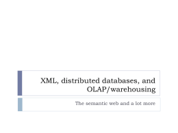XML and database technology