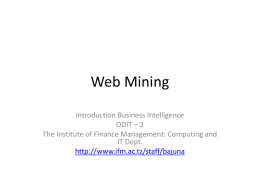 Web Mining