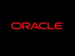 Summary - Oracle