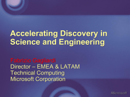 Accelerating discovering in Science