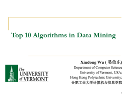 Top 10 Algorithms in Data Mining