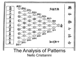 The Analysis of Patterns