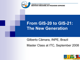 From GIS-20 to GIS-21: The New Generation - DPI