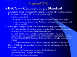WG2-SEL-013-Common-Logic-&-Ontologies