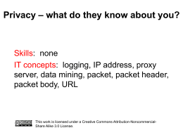 Privacy – what do they know about you?