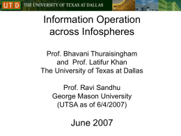 AFOSR-review-2007-UT.. - The University of Texas at Dallas