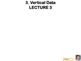 3. Data (vertical) - NDSU Computer Science