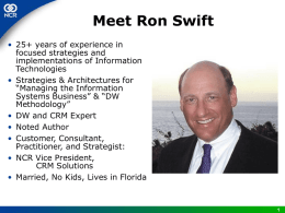 Ron Swift - Best Practices, LLC