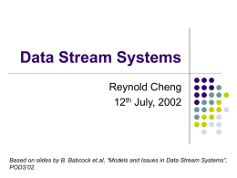 Data Streams