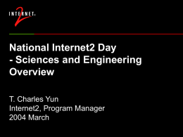 National Internet2 Day