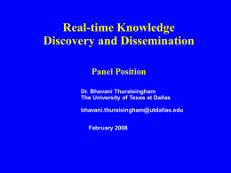 RT-KDD-Panel - The University of Texas at Dallas