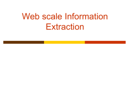 Information Extraction 3