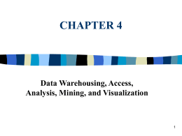 Chapter 4 - Information Services and Technology