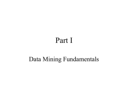 Data Mining A Tutorial