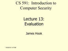 Lecture 2: Access Control