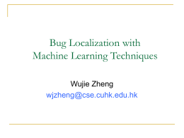 Bug Localization with Association Rule Mining